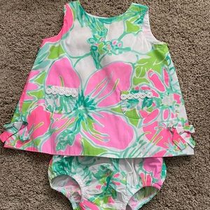 Lilly Pulitzer 6-12 month shift set
